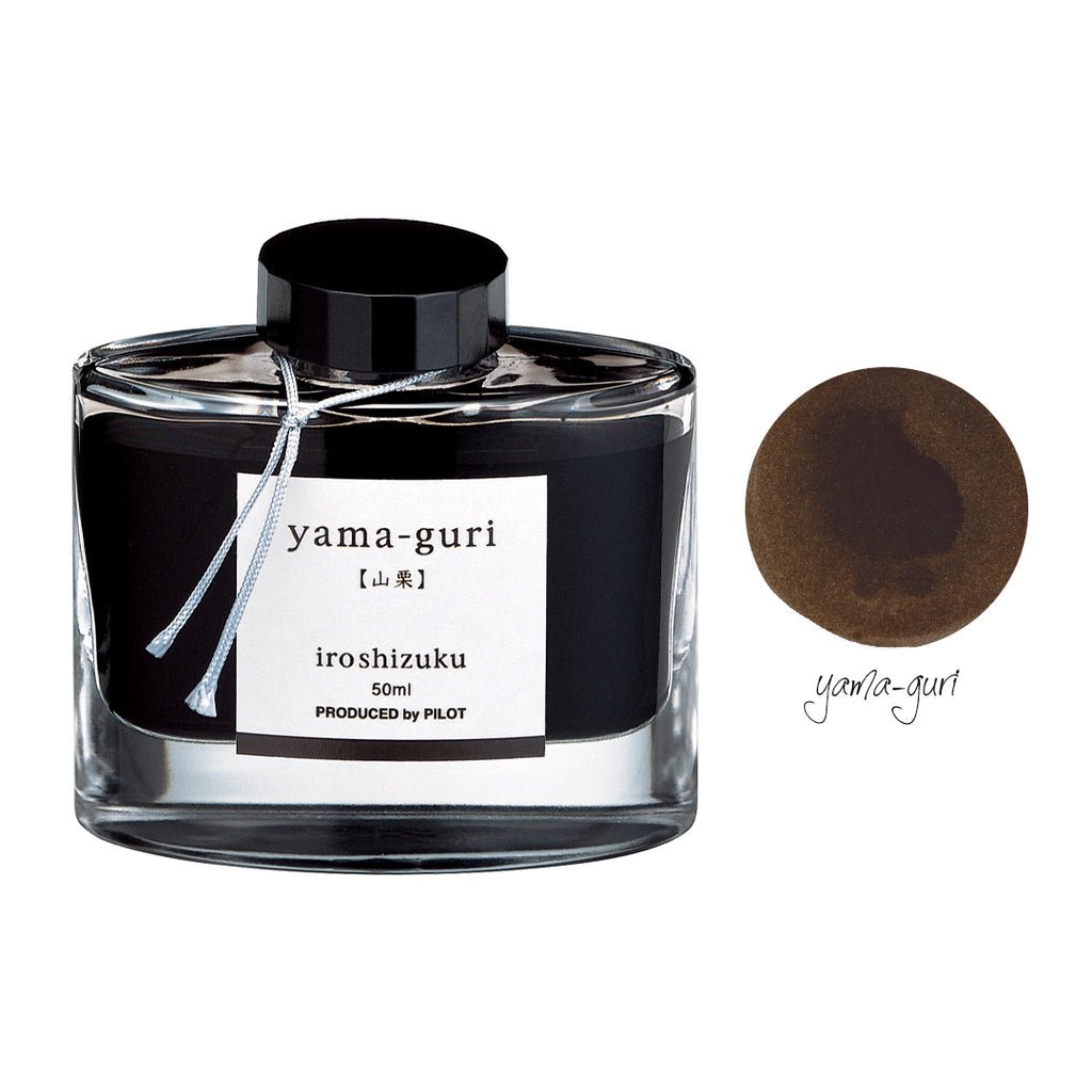 Flacon d'encre PILOT Iroshizuku - Yama - guri - 50 ml - 4902505390562
