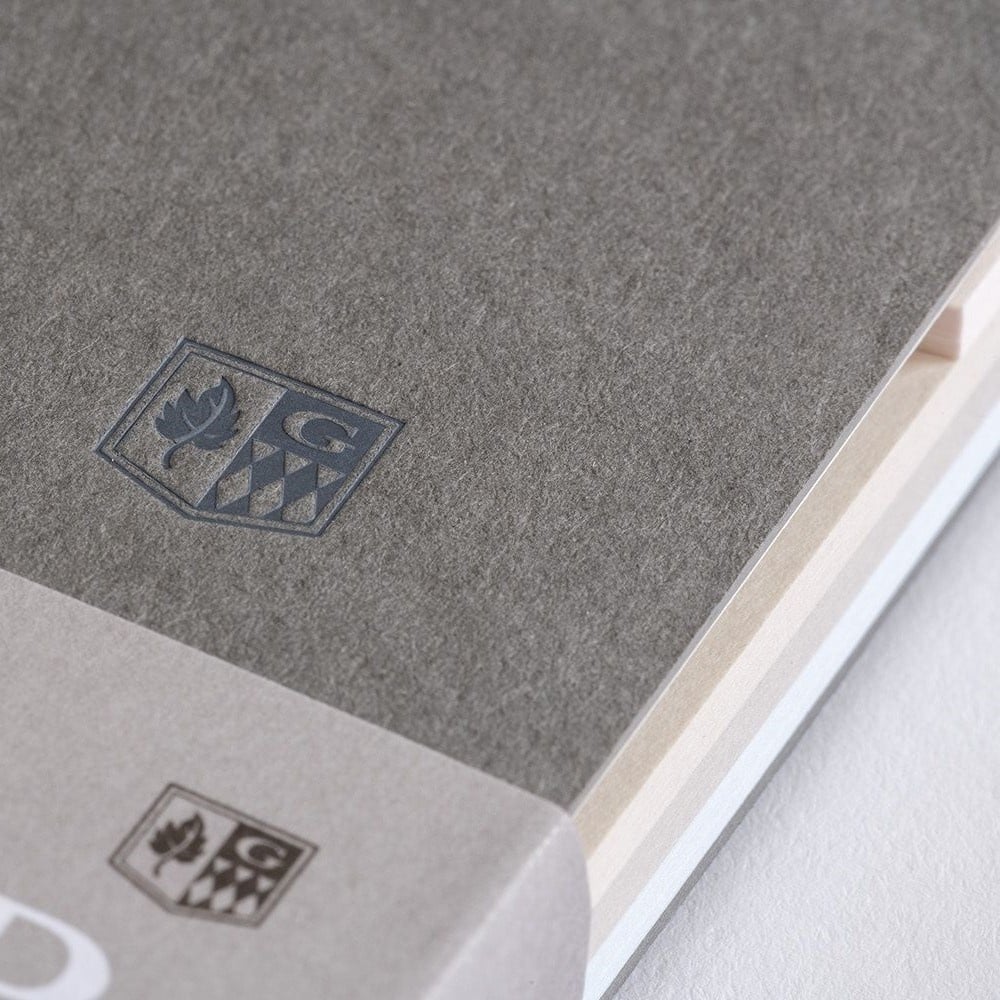 Carnet GMUND Registerbook FiveColors - Hardcover - B5 - Uni - Grey