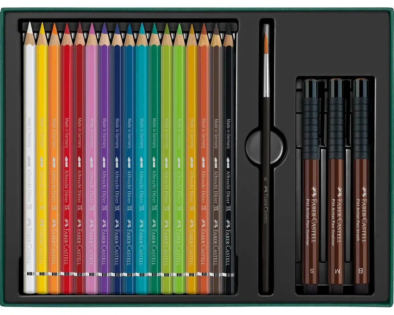 Set multiproduits ALBRECHT DÜRER & PITT ARTIST PEN - Coffret 21 pièces - FABER-CASTELL
