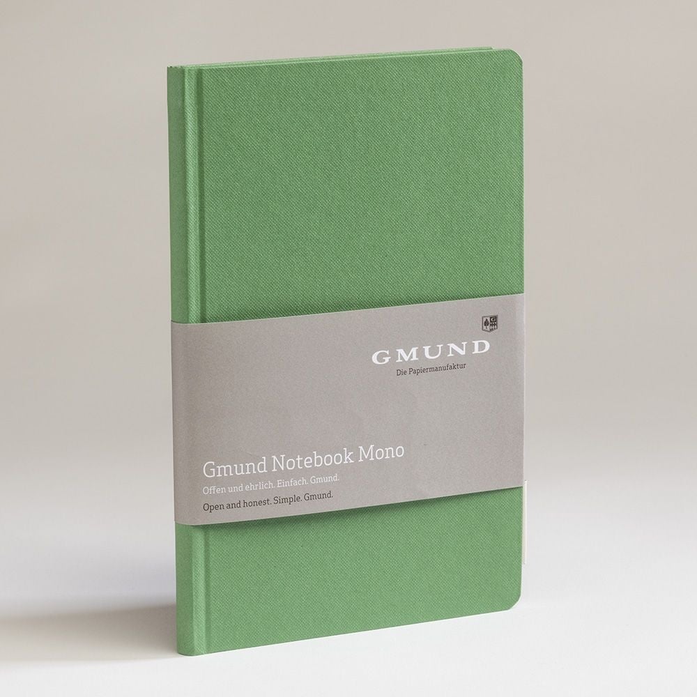 Carnet GMUND Notebook Mono - Softcover - A5 - Pointillé - Sage