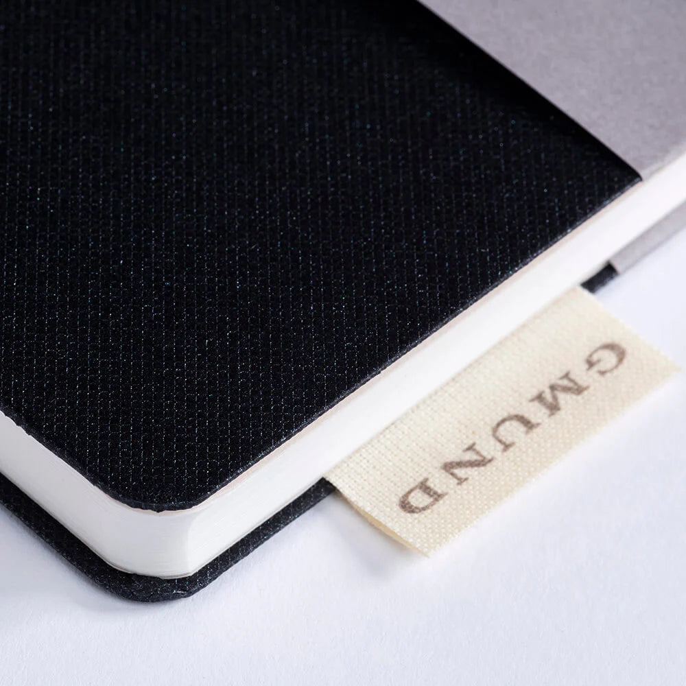 Carnet GMUND Notebook Mono - Softcover - A5 - Pointillé - Ink