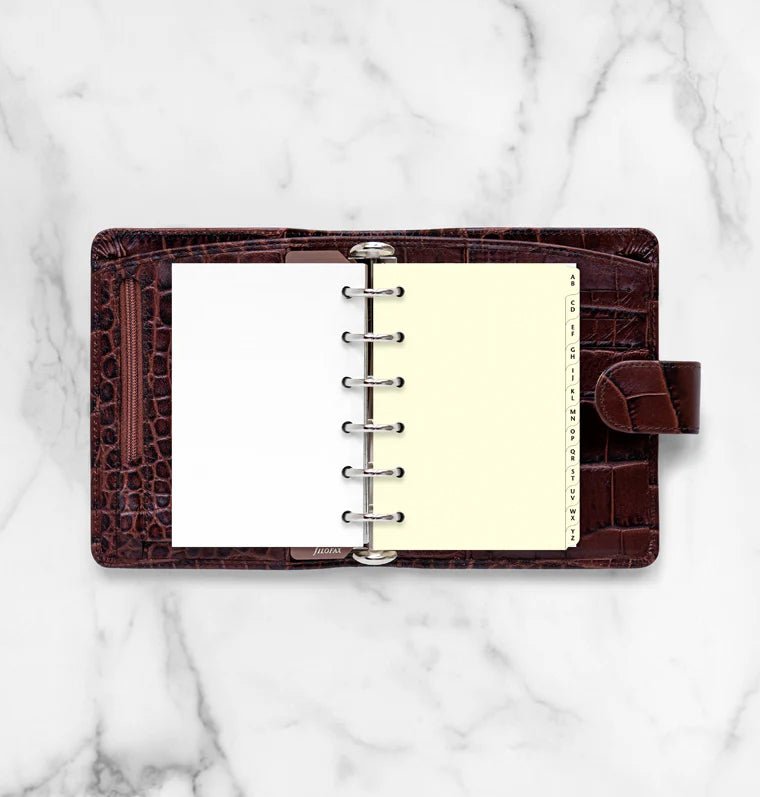 Index alphabétique FILOFAX - Cotton Cream - Pocket - Pocket - 5015142108953