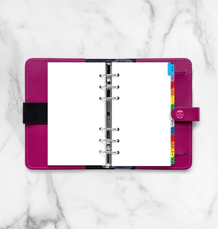 Index alphabétique FILOFAX - Multicolores - Personal - Personal - 5015142340070