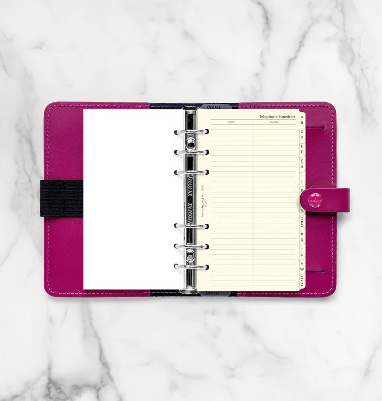 Index alphabétique pour contacts téléphoniques FILOFAX - Cotton Cream - Personal - Personal - 5015142128265