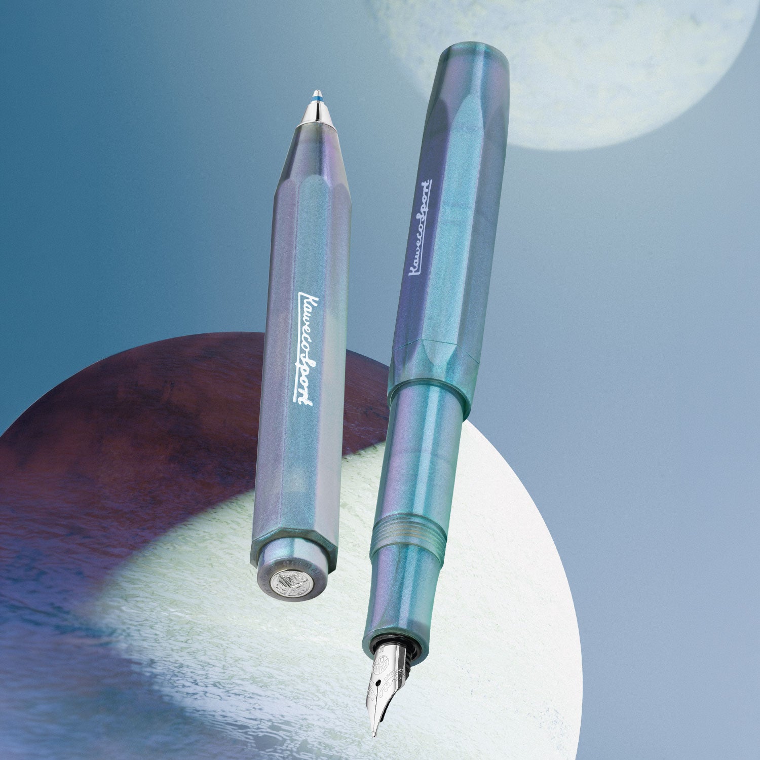 Stylo plume KAWECO Lunar Sport - Shadow Blue