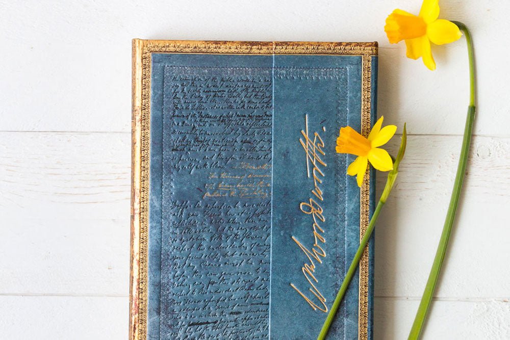 Lettre de Wordsworth, Citant « Daffodils » - Midi Rigide 144p - Ligné - Illustré - 9781439725719