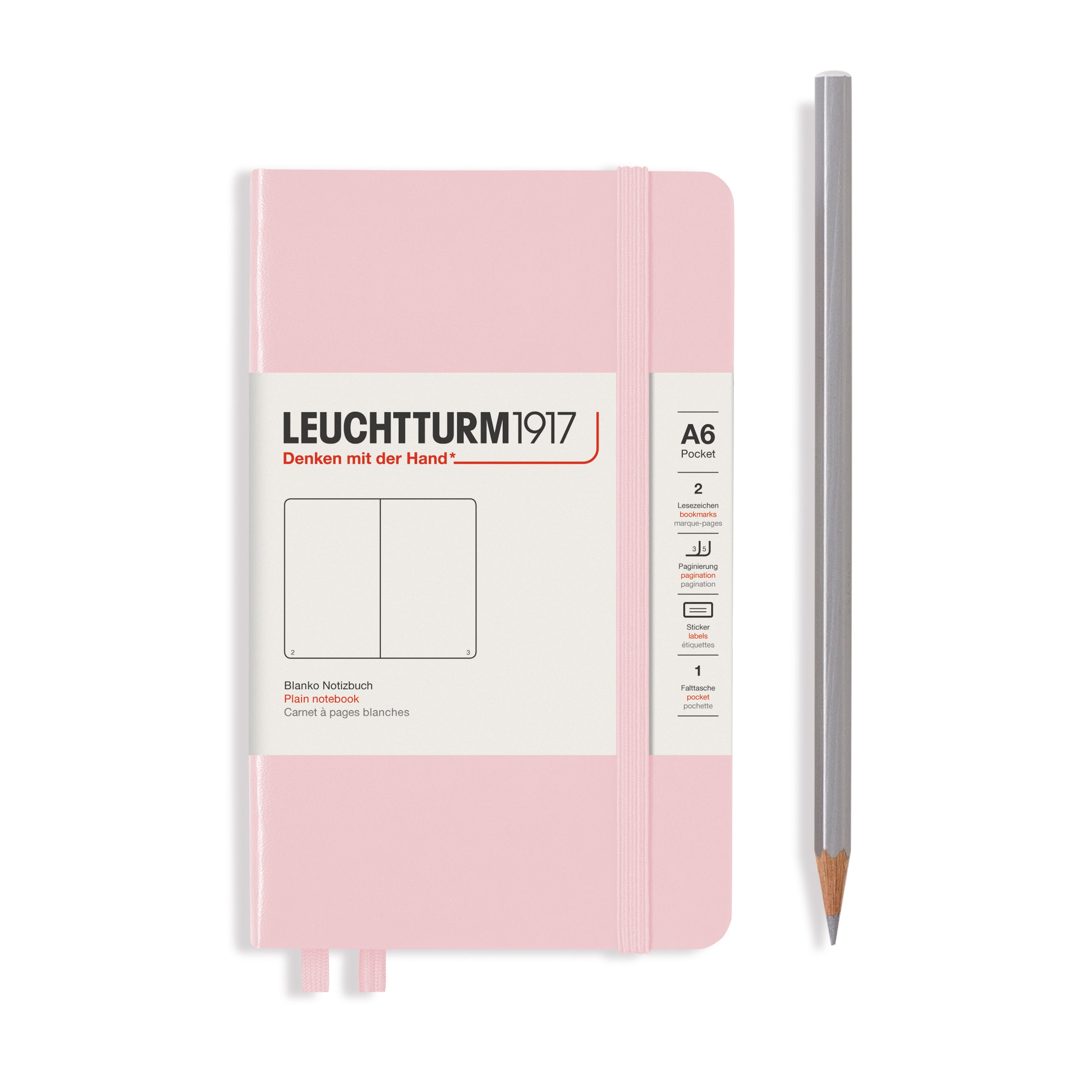 Leuchtturm1917 Carnet Classic Rigide Blanc A6 / Blanc / Powder 4004117593406