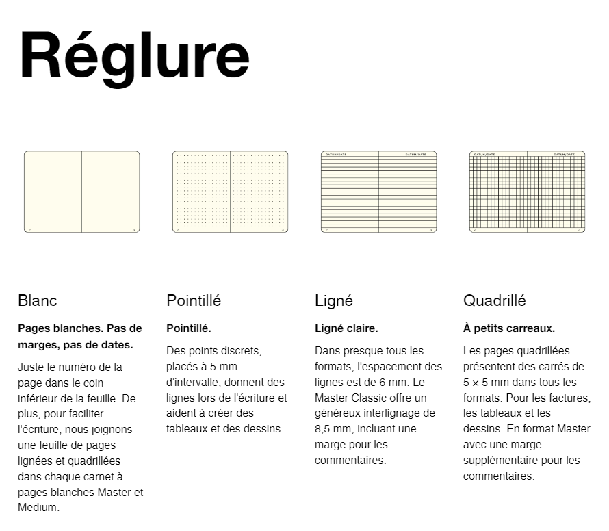 Leuchtturm1917 Carnet Classic Rigide Quadrillé