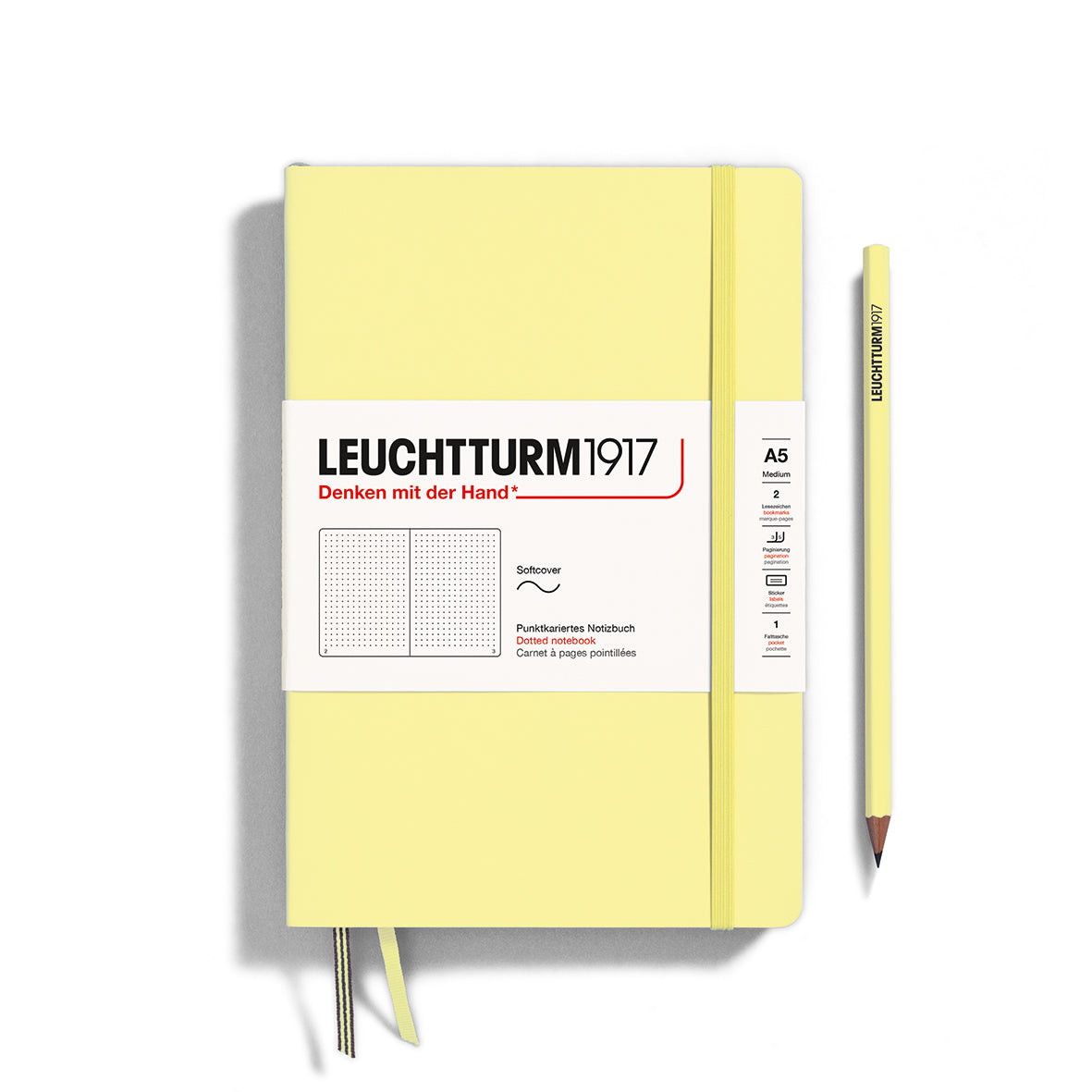 Leuchtturm1917 Carnet Classic Souple Pointillé A5 / Pointillé / Vanilla