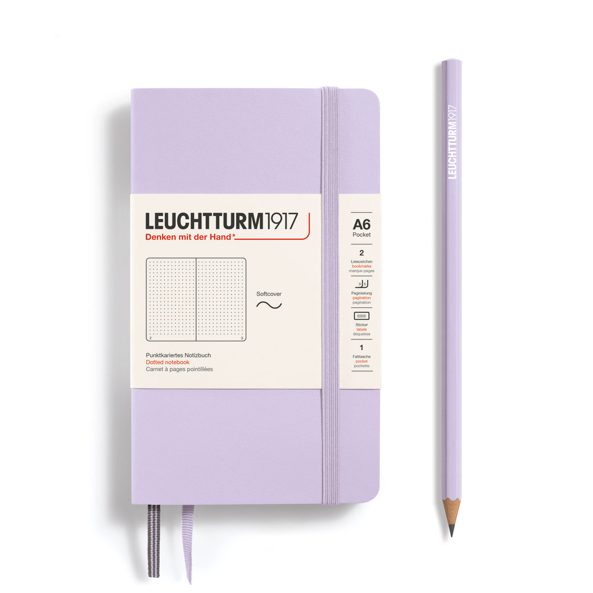 Leuchtturm1917 Carnet Classic Souple Pointillé A6 / Pointillé / Lilac 4004117632839