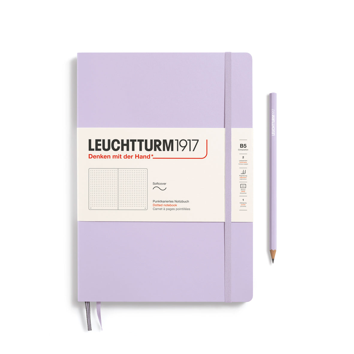 Leuchtturm1917 Carnet Classic Souple Pointillé B5 / Pointillé / Lilac