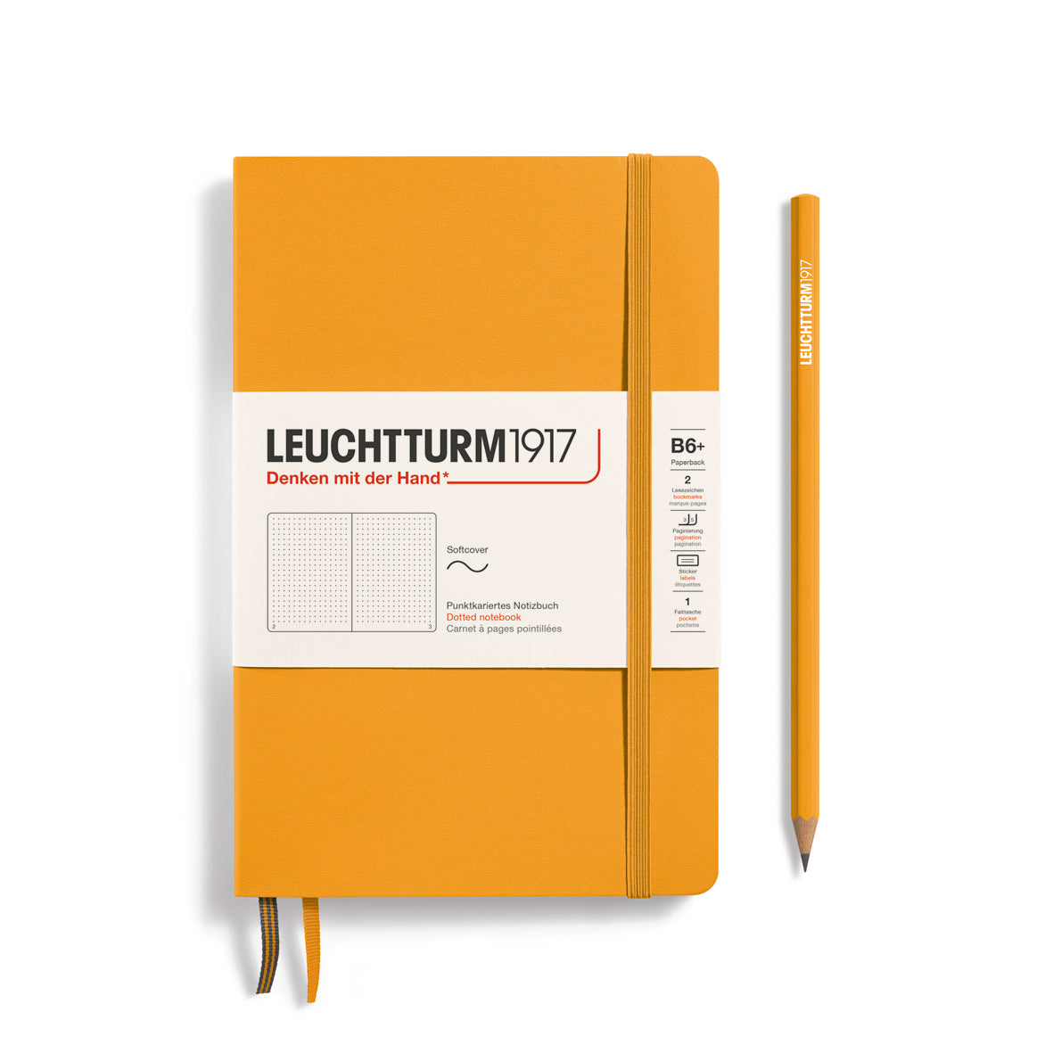 Leuchtturm1917 Carnet Classic Souple Pointillé B6+ / Pointillé / Rising Sun 4004117610820