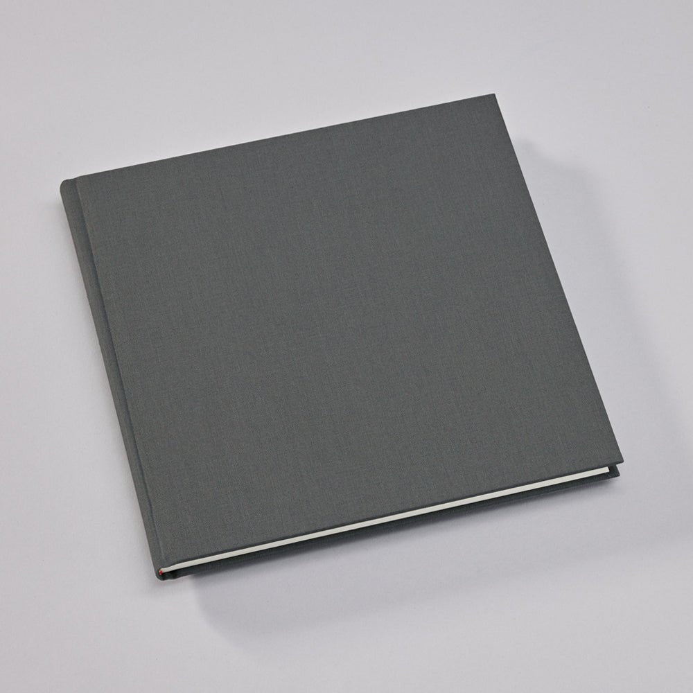 Livre d'Or SEMIKOLON - 25 x 23 cm - Hardcover - Uni - Lava Stone - 4004117646416