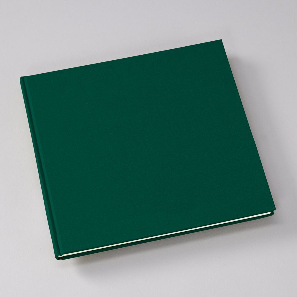 Livre d'Or Slim SEMIKOLON - 25 x 23 cm - Hardcover - Uni - Forest - 4004117653773