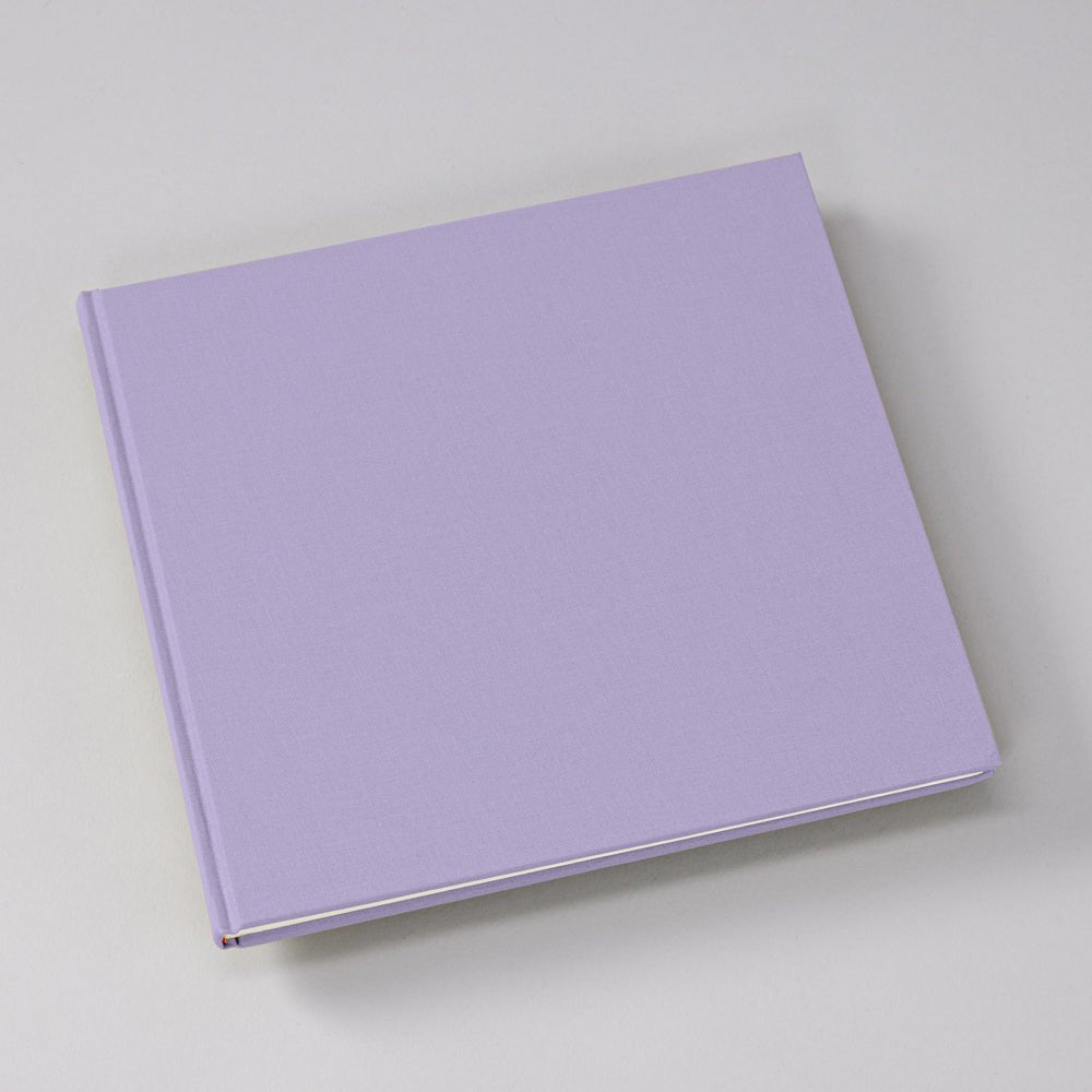 Livre d'Or Slim SEMIKOLON - 25 x 23 cm - Hardcover - Uni - Lilac Silk - 4004117654220