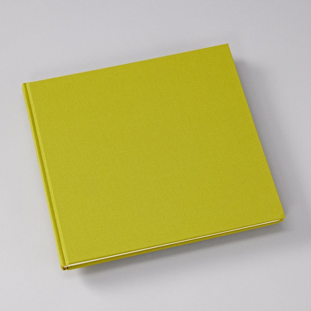 Livre d'Or Slim SEMIKOLON - 25 x 23 cm - Hardcover - Uni - Matcha - 4004117654213
