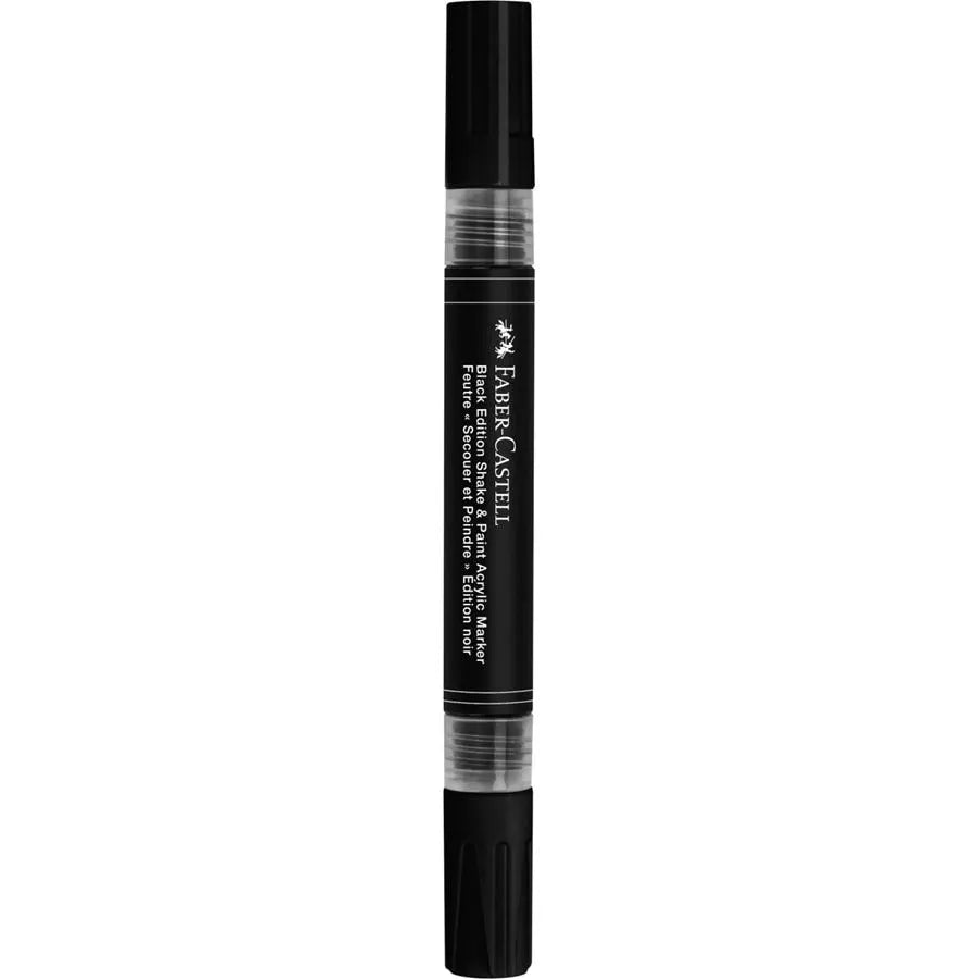 Marqueur Acrylique Shake & Paint BLACK EDITION – Noir – FABER - CASTELL - 6933256660534