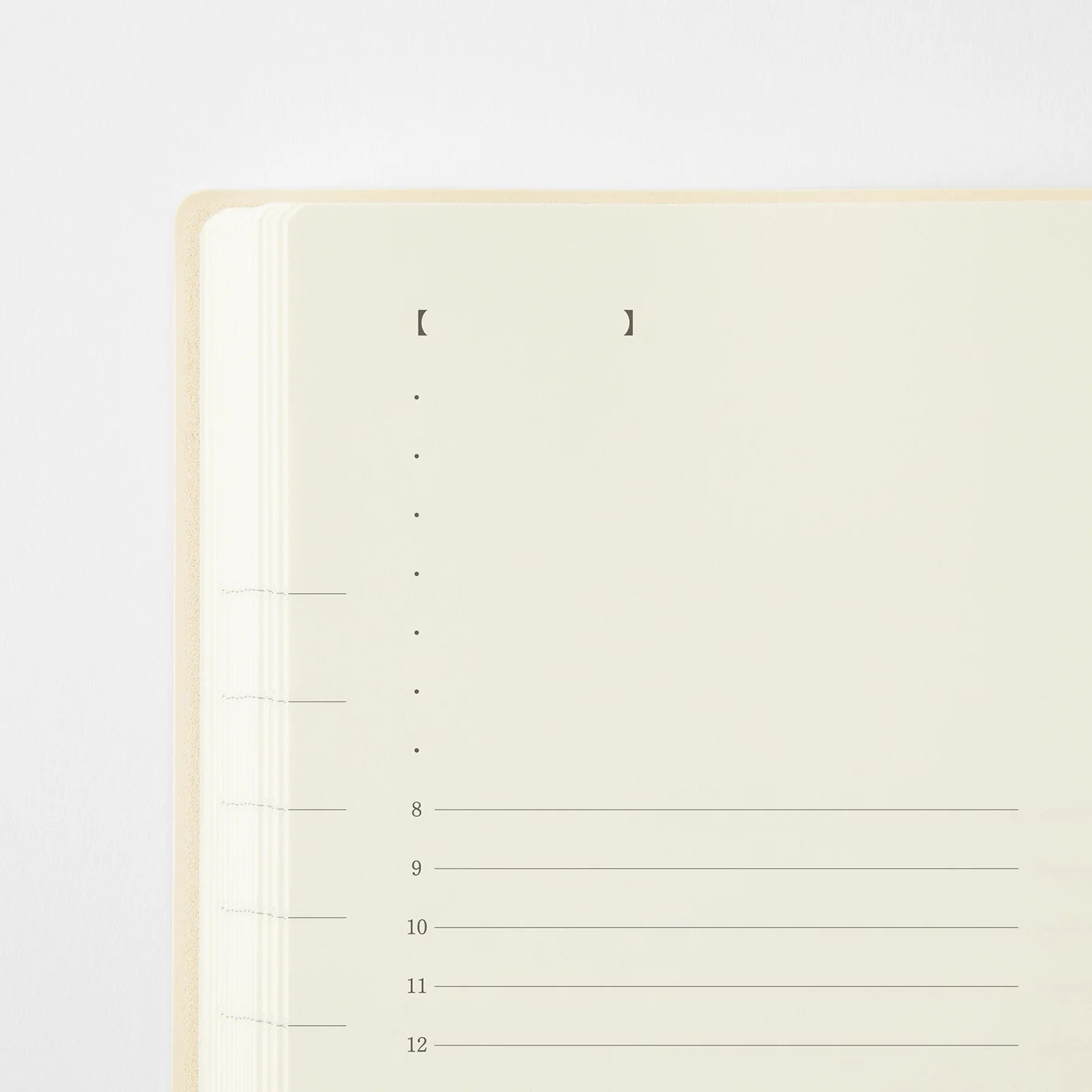 Agenda 2027 MD Notebook Diary 1 Day 1 Page - A5