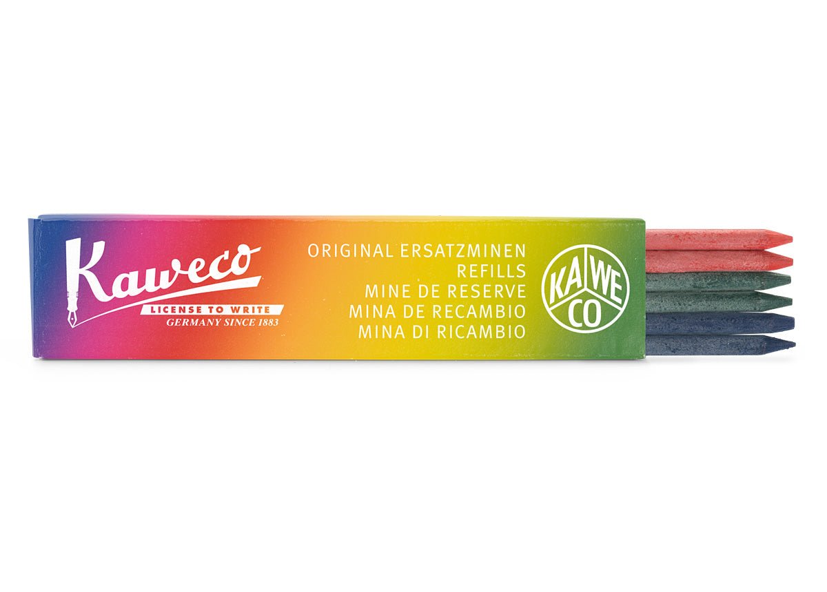 Mines de crayon KAWECO - 3.2 mm - Mix Couleurs - 4250278612863