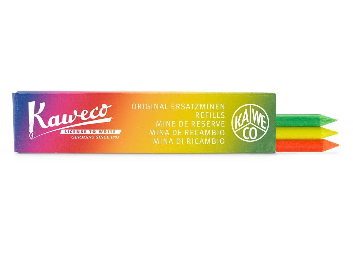Mines de crayon KAWECO - 5.6 mm - Mix Fluo - 4250278601362