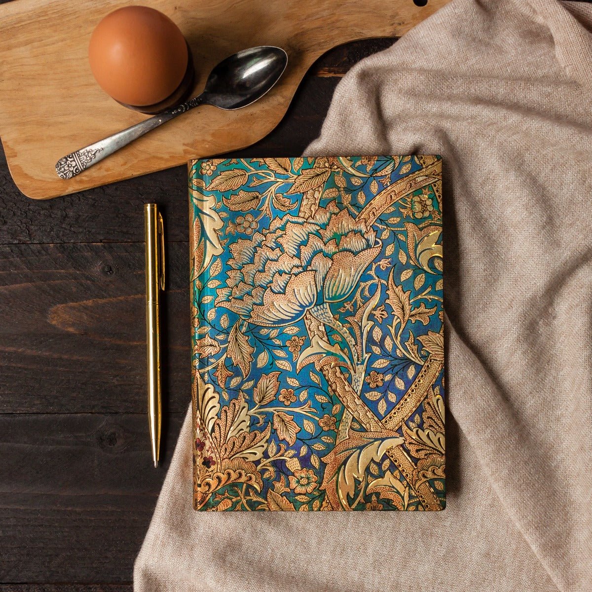 Agenda 2025-2026 PAPERBLANKS Morris Danse du Vent - 1 semaine sur 2 pages - Midi - Hardcover - Horizontal - 160p