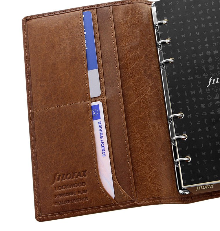 Organiseur FILOFAX Lockwood - Personal Compact - Cognac - -