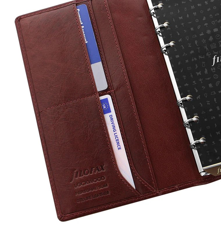 Organiseur FILOFAX Lockwood - Personal Compact - Garnet - -