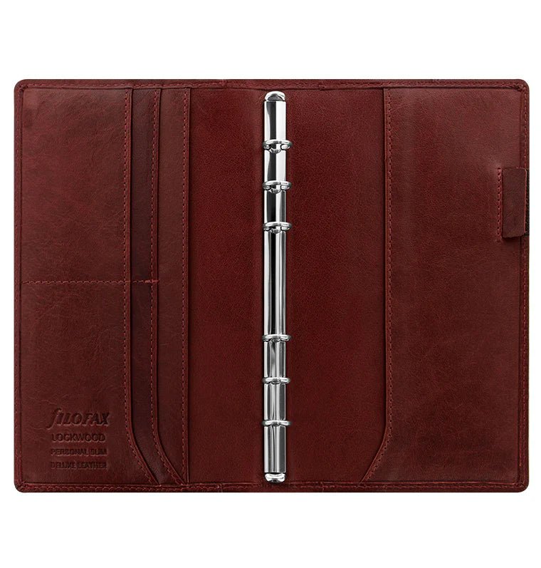 Organiseur FILOFAX Lockwood - Personal Compact - Garnet - -