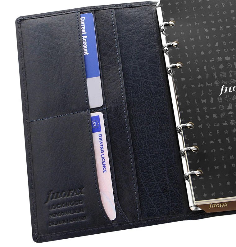 Organiseur FILOFAX Lockwood - Personal Compact - Navy - -