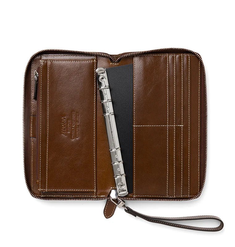 Organiseur FILOFAX Malden Zip - Personal Compact - Ochre - -