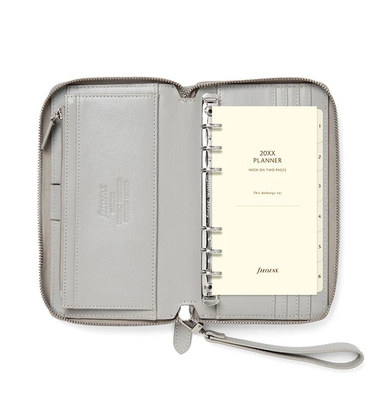 Organiseur FILOFAX Malden Zip - Personal Compact - Stone - -
