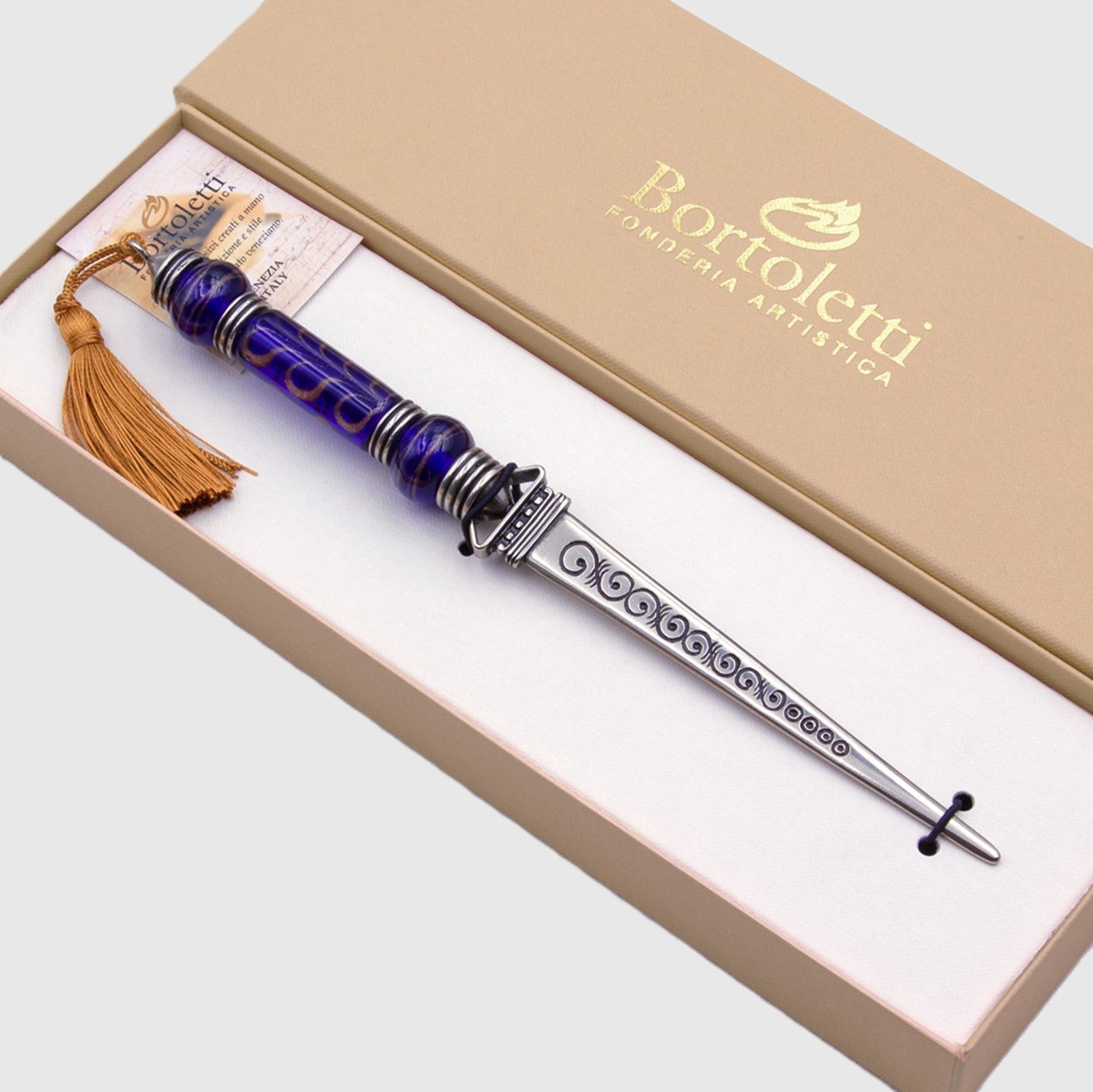 Ouvre - lettres BORTOLETTI Bellucci - Bleu -