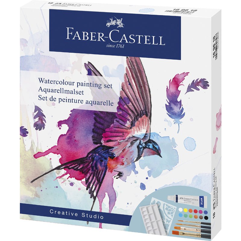 Peinture Aquarelle - Coffret 18 Pièces - 4005401696186