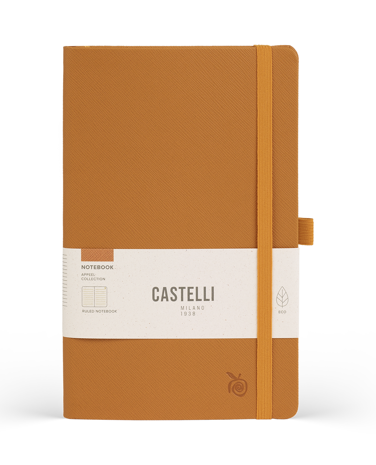 Carnet CASTELLI MILANO Appeel Classic - 19 x 25 cm - Hardcover - Ligné - Piatlin Renetta