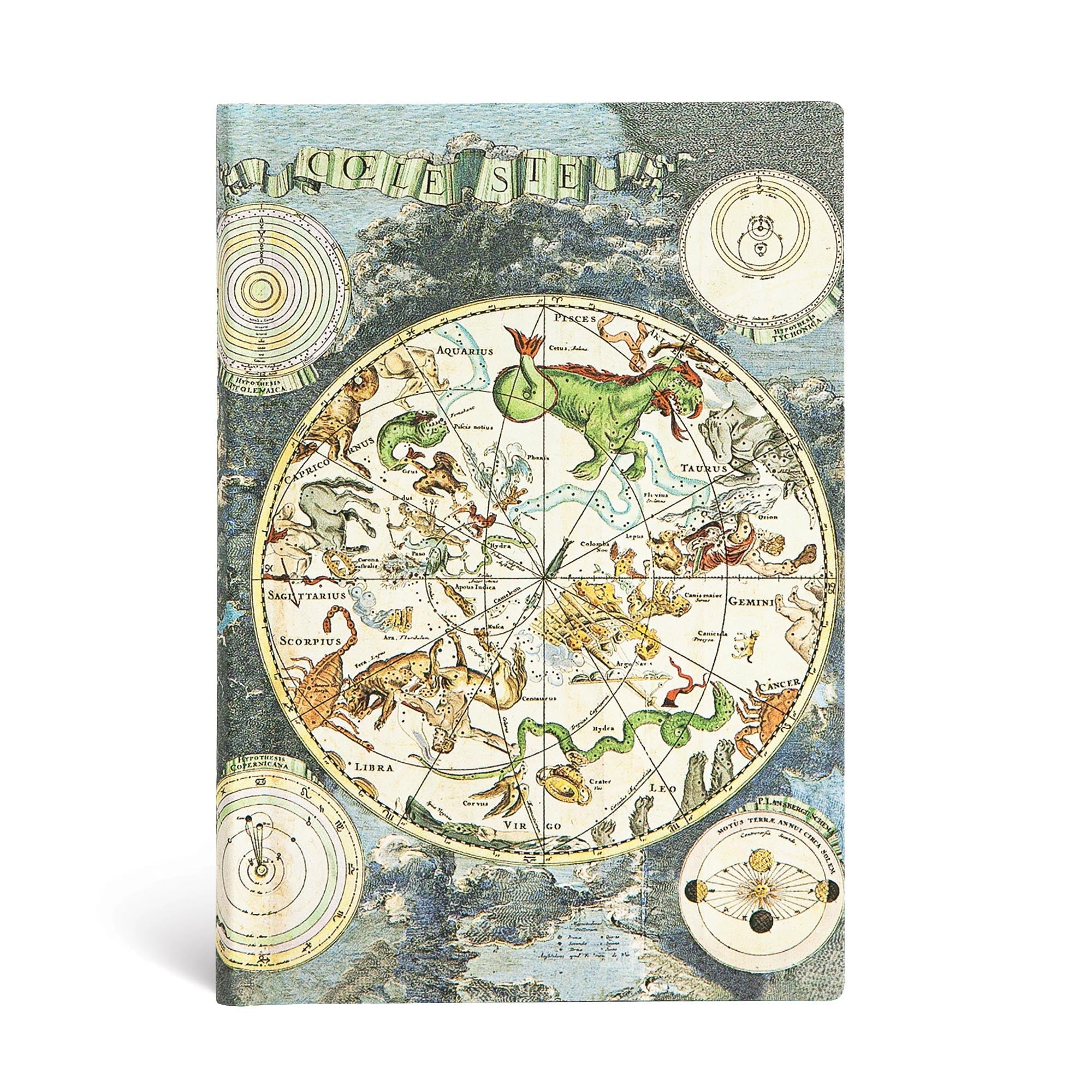 Planisphère Céleste - Mini Souple 176p - Ligné - Illustré - 9781439756188