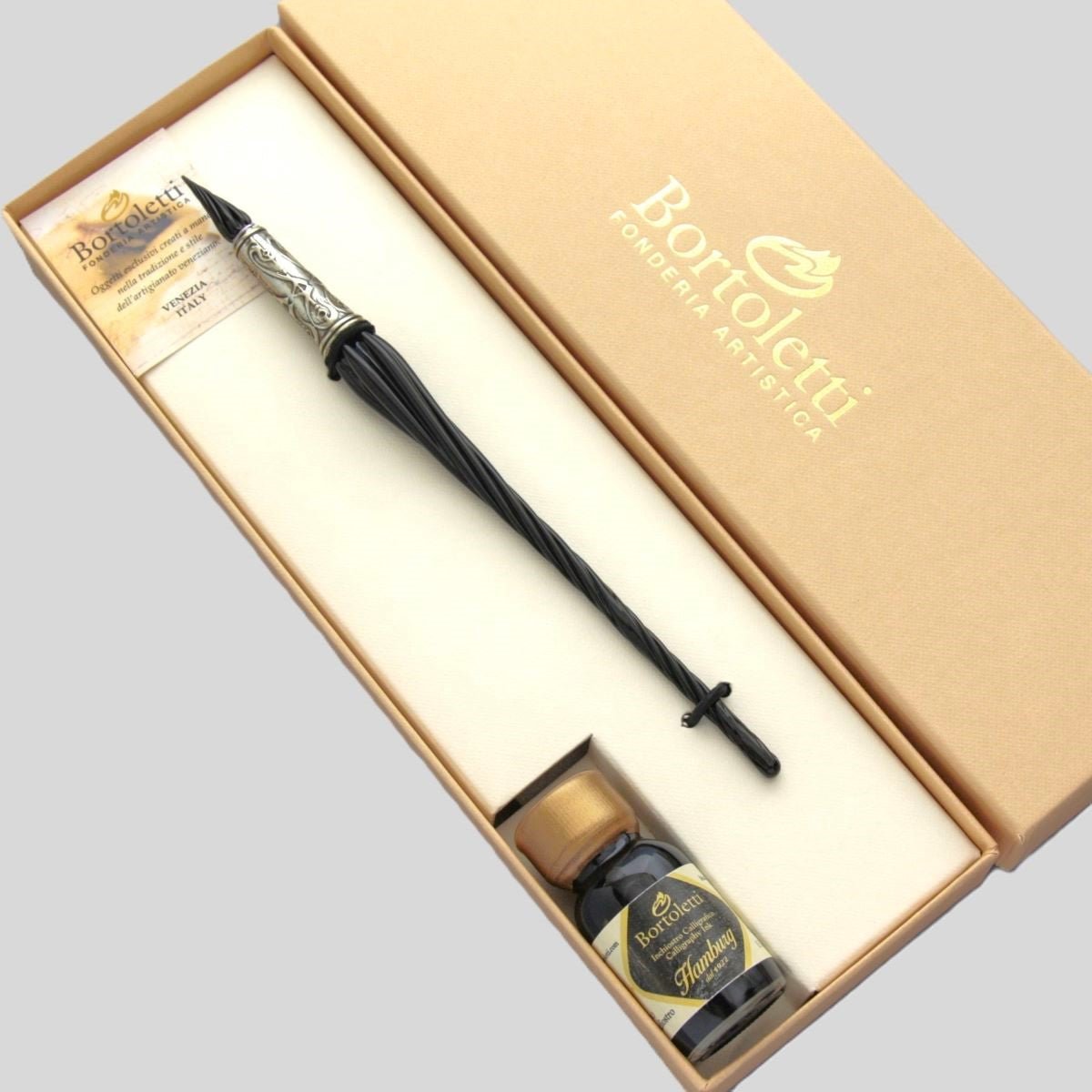 Plume de verre BORTOLETTI Orseolo - Noir -