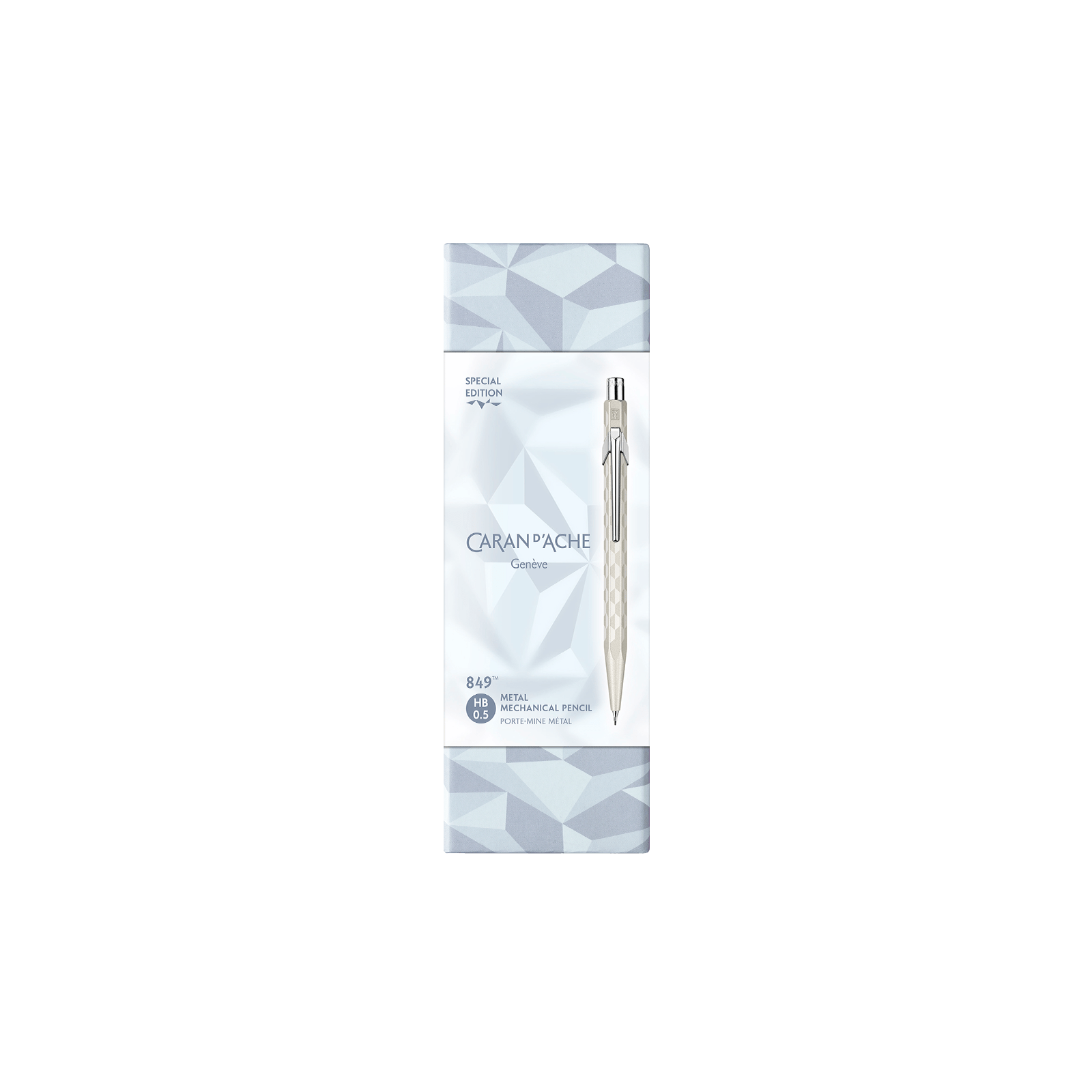 Porte - mine CARAN D'ACHE 849 Alpine Frost Édition Spéciale - Blanc - 7630002360869