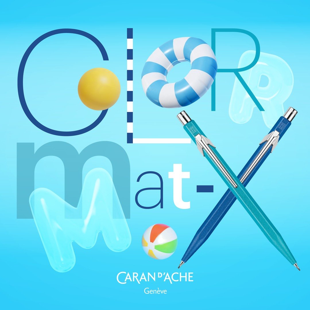 Porte - mine CARAN D'ACHE 849 Colormat - X - Rose - 0.7 - 7630002359580