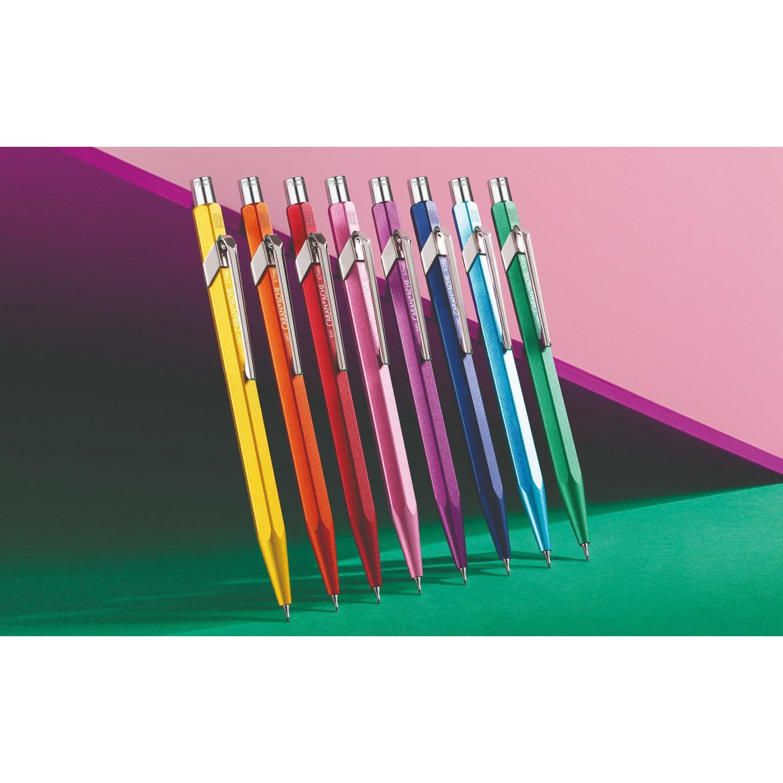 Porte - mine CARAN D'ACHE 849 Colormat - X - Rouge - 0.7 - 7630002359566