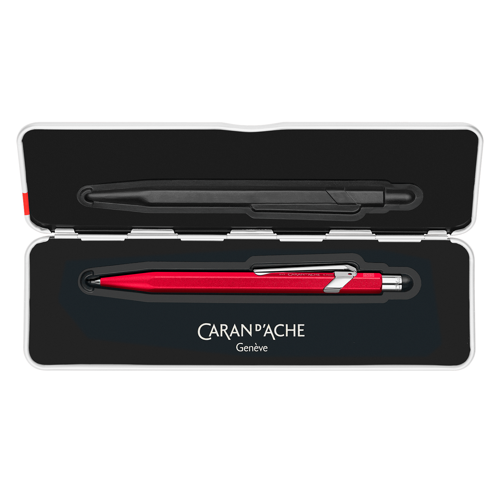 Porte - mine CARAN D'ACHE 849 Colormat - X - Rouge - 0.7 - 7630002359566
