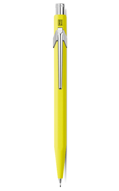Porte - mine CARAN D'ACHE 849 Fluo Line - Jaune Fluo - 0.7 - 7610186025334