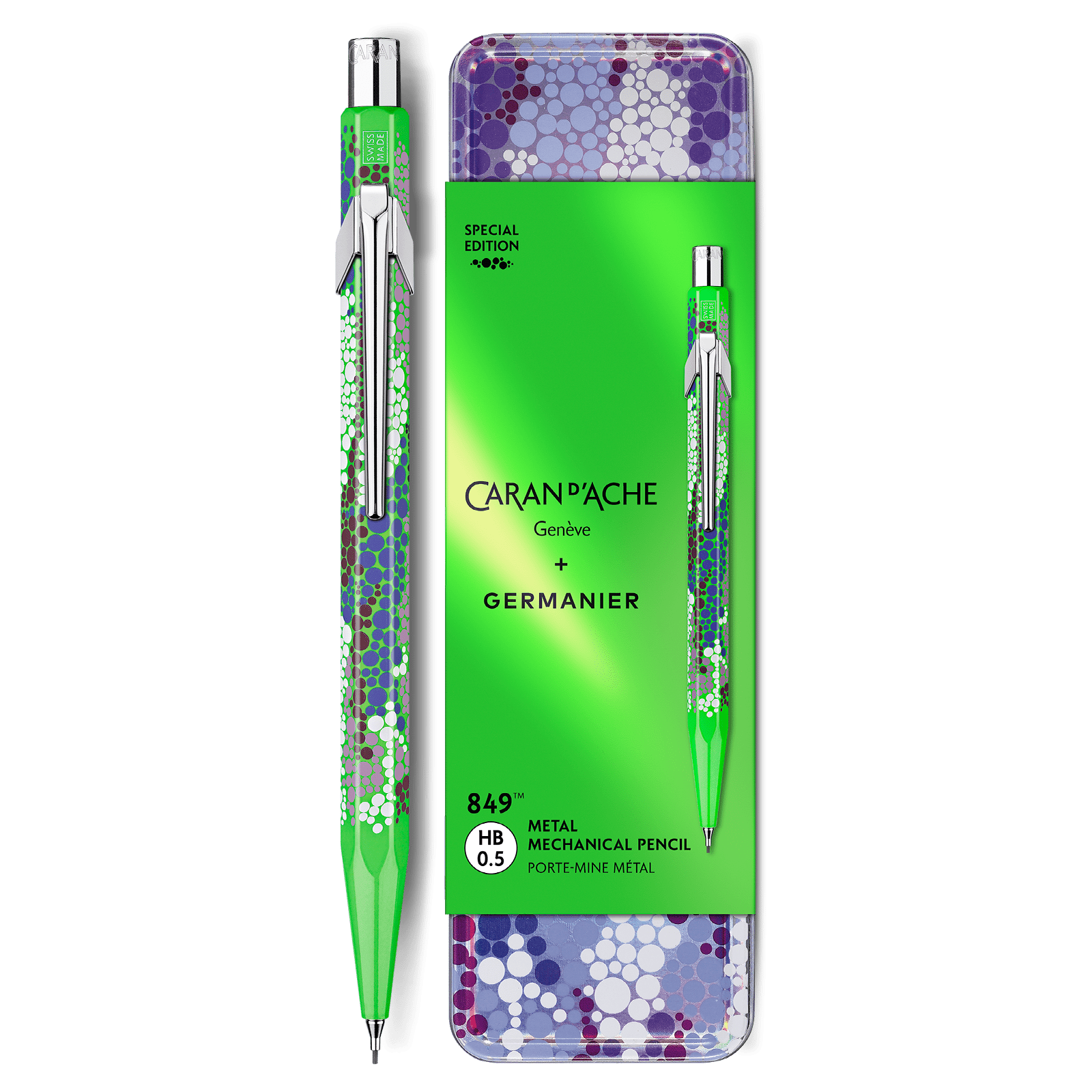 Porte - mine CARAN D'ACHE 849 Germanier Édition Spéciale - Vert -