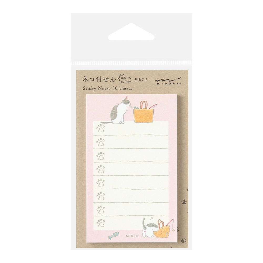 Post - it MIDORI To - Do List - Chat rose - 4902805190923