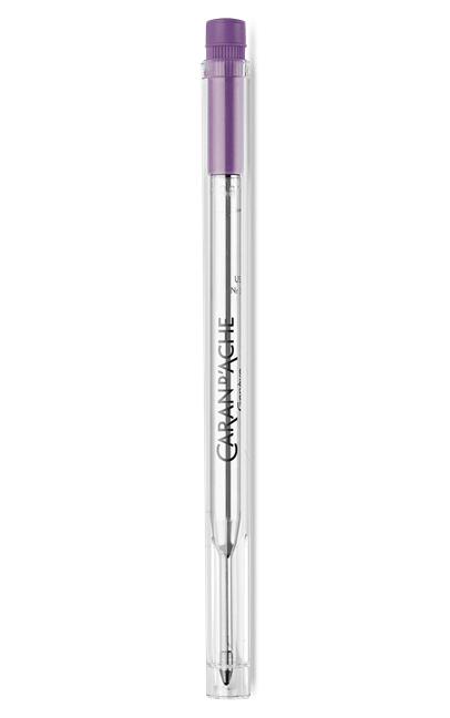 Recharge bille Goliath CARAN D'ACHE - Medium (M) - Violet - 7630002346412