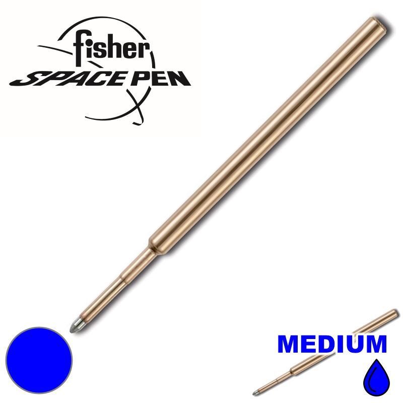 Recharge stylo bille FISHER SPACE PEN - Medium (M) - Bleu - 747609112115