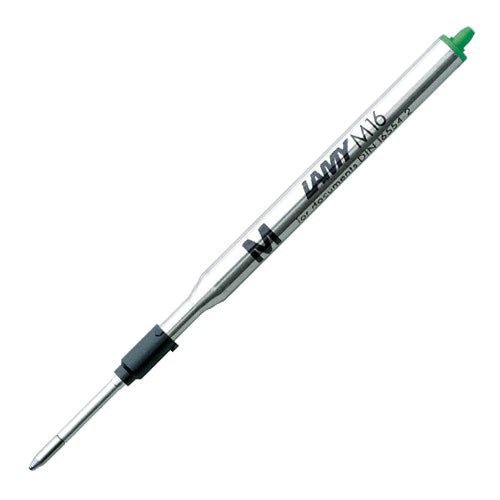 Recharge stylo bille LAMY M16 - Medium (M) - Vert - 4014519001539