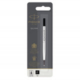 Recharge stylo roller PARKER - Fine (F) - Noir