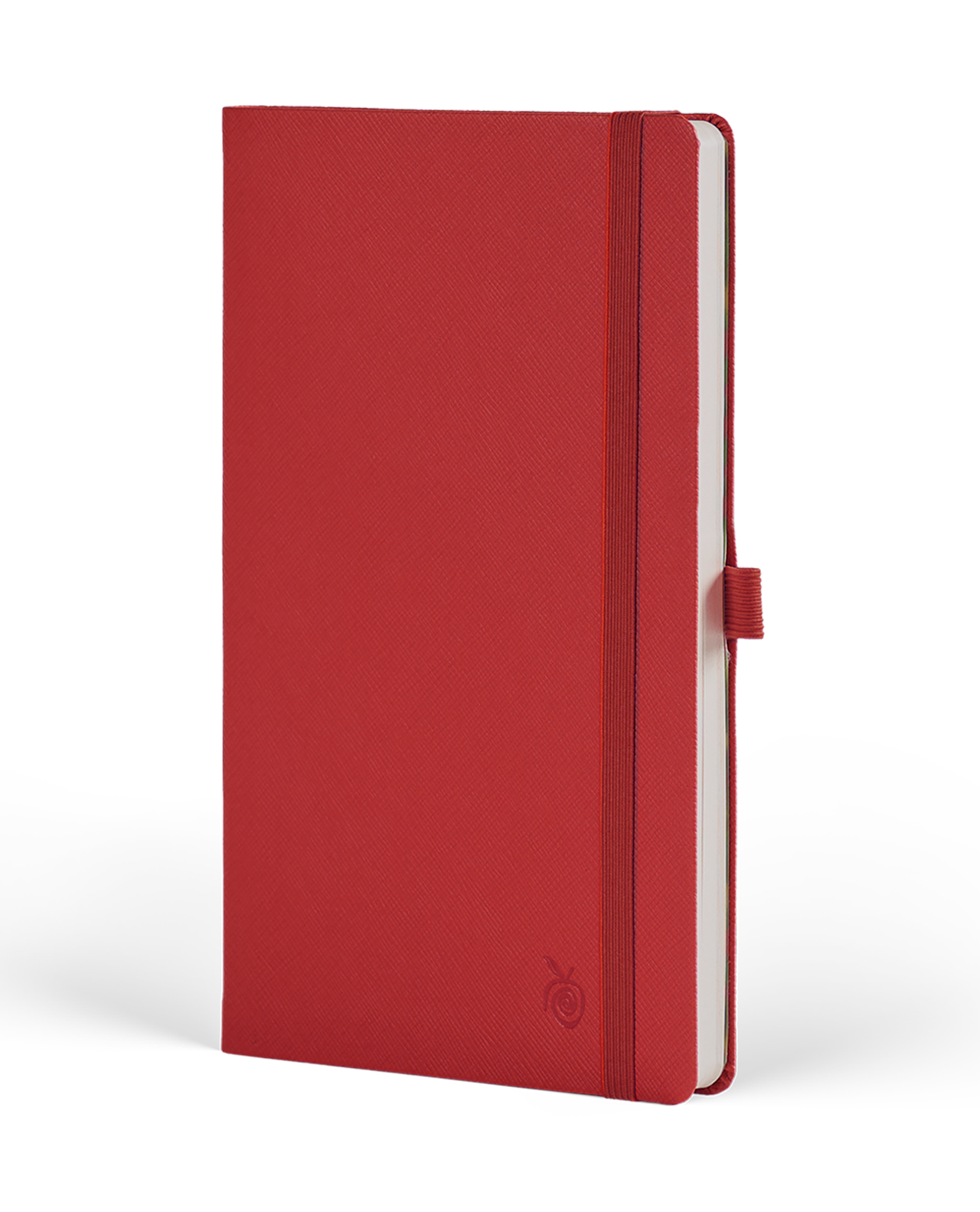 Carnet CASTELLI MILANO Appeel Classic - 13 x 21 cm - Hardcover - Ligné - Red Delicious