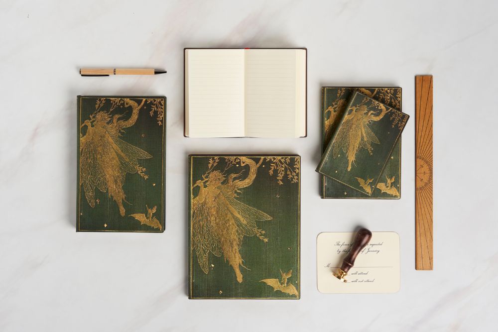 Agenda 2026 PAPERBLANKS Fée Verte - 1 jour par page - Mini - Hardcover - 416p