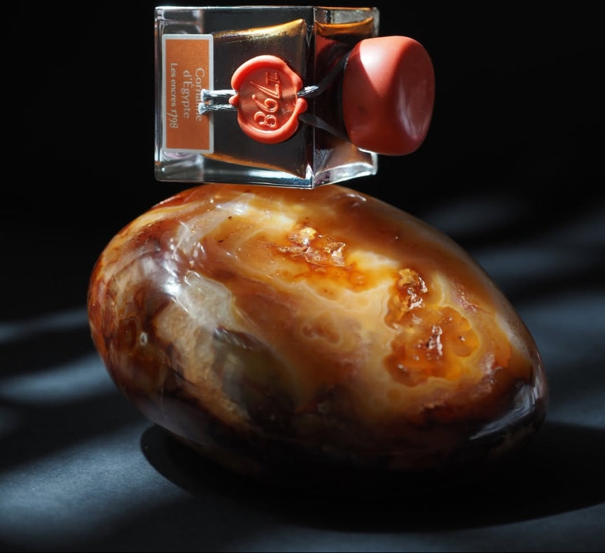 Flacon d'encre JACQUES HERBIN - Les Encres 1798 - Cornaline d’Égypte (50ml)